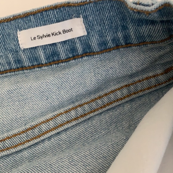 Frame Le Sylvie Kick Boot Jean - Picture 5 of 8